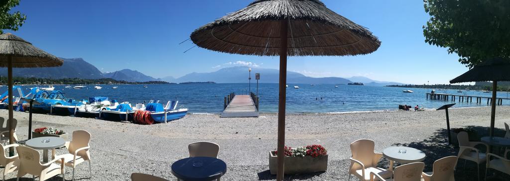 Bellerive Ristorante Albergo Manerba del Garda Bagian luar foto